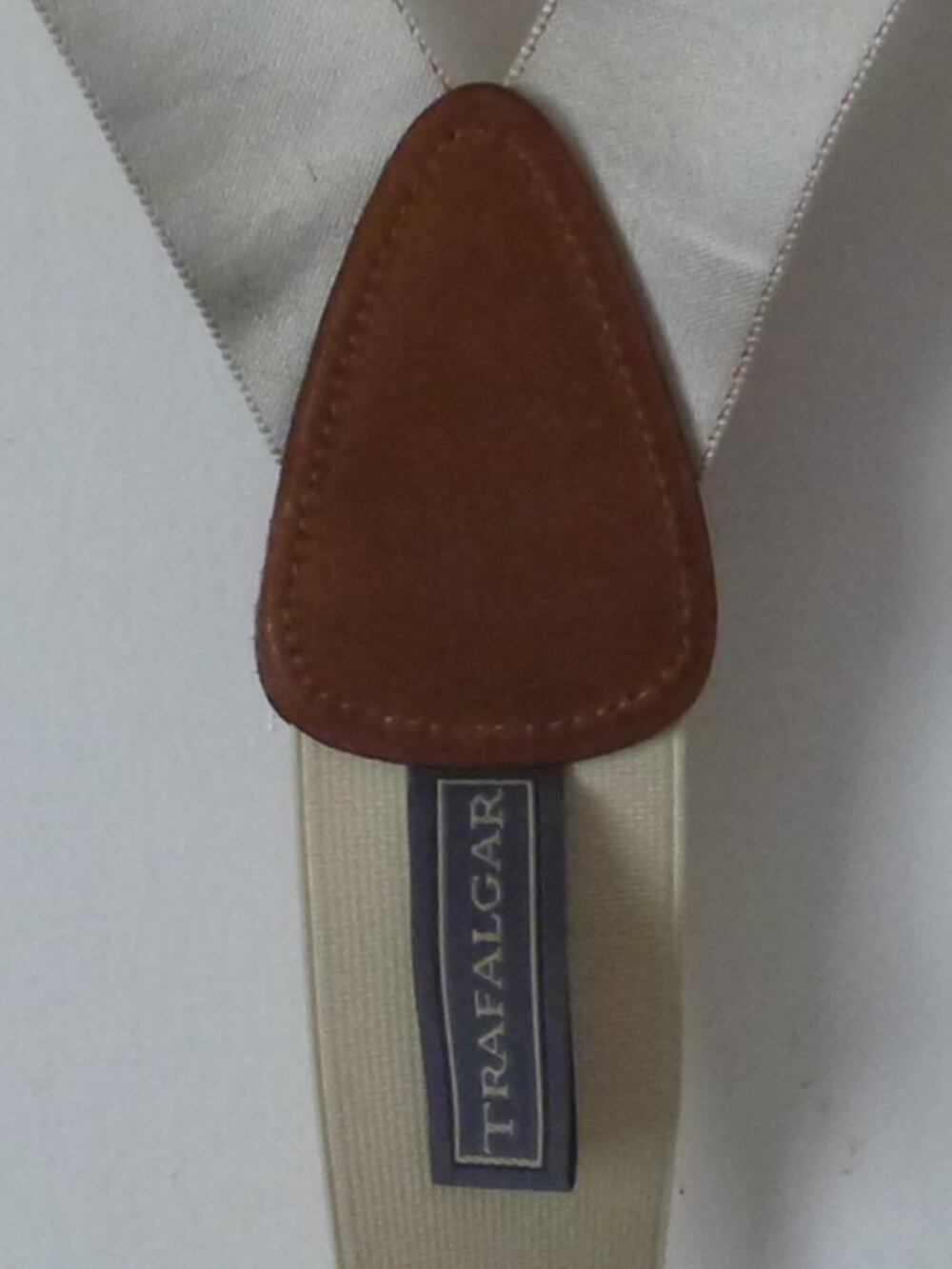 Vintage Trafalgar Limited Edition Silk Braces Chinoiserie Kite Print Suspenders - Picture 4 of 6